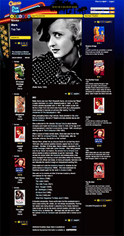 actor bio screen shot